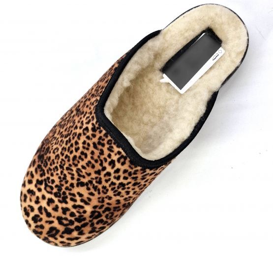 Domáce tigrované papuče zateplené