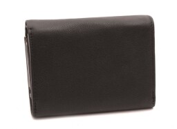 Čierna dámska peňaženka z pravej kože