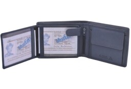 Pánska kožená peňaženka modrá